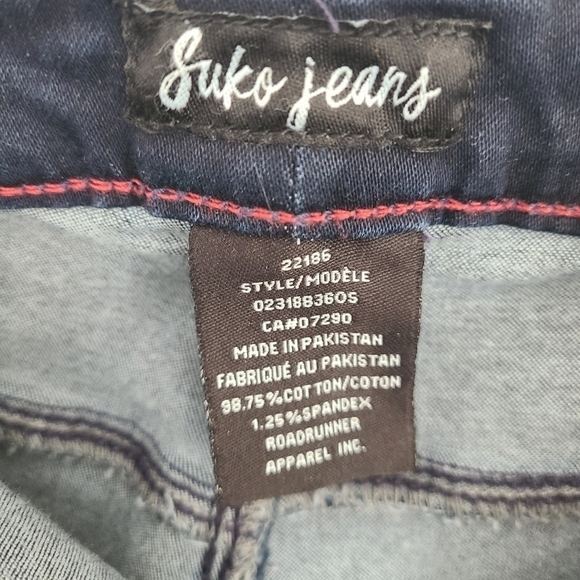 SUKO Lift & Contour Dark Wash Denim Jeans Size 14 NWT - Picture 3 of 6